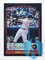 2003 Bowman Chrome X-Fractor #10 Jorge Posada New York Yankees